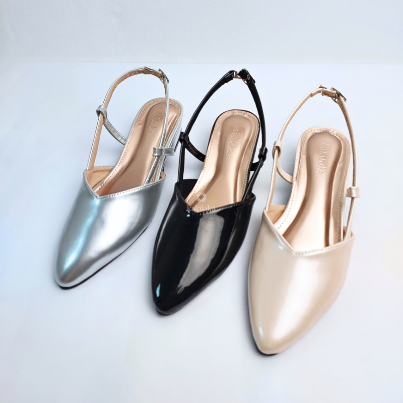 Zalfa Sepatu Heels Premium Glossy