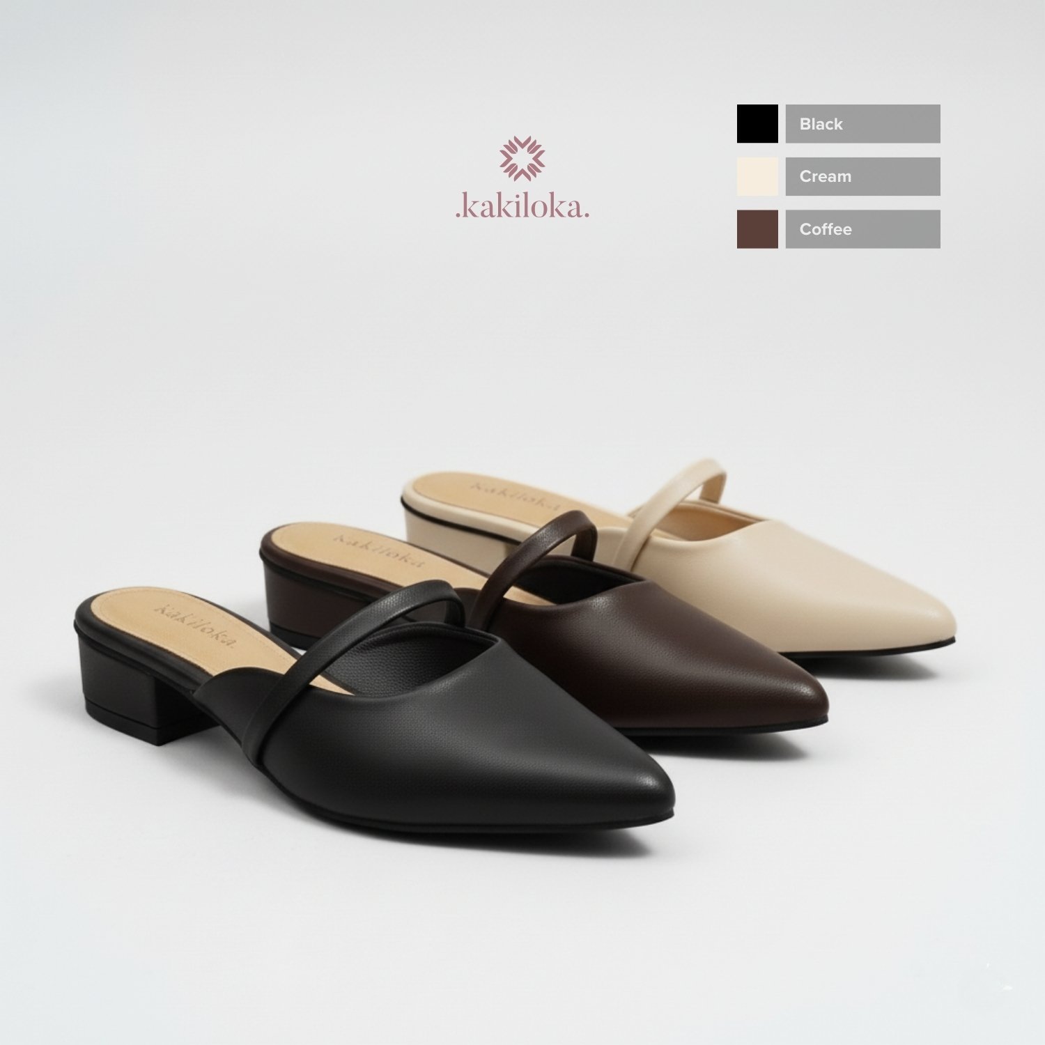 Vivi Heels Mules 3cm